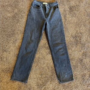 Abercrombie & Fitch ultra high rise, the 90s straight jeans